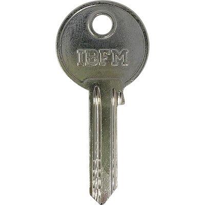 CHIAVE PIATTA IBFM K2302 ORIGINALE - OTTONE NICHELATO- 20 pezzi