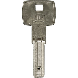 CHIAVE PUNZONATA CR IX5 ORIGINALE - OTTONE NICHELATO- 2 pezzi