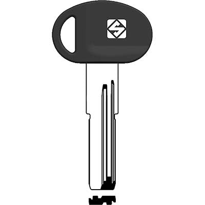 CHIAVE PUNZONATA MOTTURA MT9CP SILCA - OTTONE NICHELATO- 5 pezzi