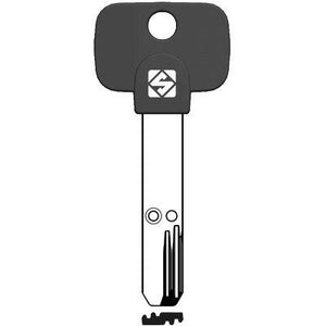 CHIAVE PUNZONATA MULTILOCK MTK19P SILCA - ALPACCA- 5 pezzi