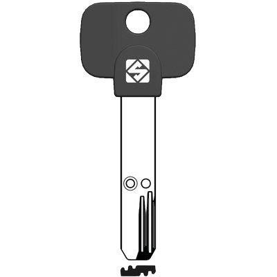 CHIAVE PUNZONATA MULTILOCK MTK19P SILCA - ALPACCA- 5 pezzi