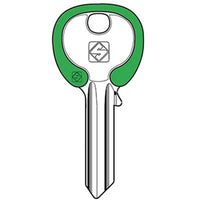 CHIAVE PIATTA UNIVERSALE UL050DZ SILKY SILCA - OTTONE NICHELATO- 100 pezzi