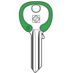 CHIAVE PIATTA UNIVERSALE UL050DZ SILKY SILCA - OTTONE NICHELATO- 100 pezzi