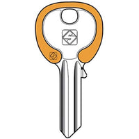 CHIAVE PIATTA UNIVERSALE UL052DZ SILKY SILCA - OTTONE NICHELATO- 100 pezzi