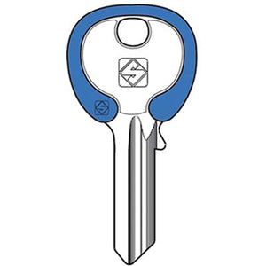 CHIAVE PIATTA UNIVERSALE UL053DZ SILKY SILCA - OTTONE NICHELATO- 100 pezzi