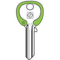 CHIAVE PIATTA UNIVERSALE UL058DZ SILKY SILCA - OTTONE NICHELATO- 100 pezzi