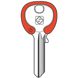 CHIAVE PIATTA UNIVERSALE UL059DZ SILKY SILCA - OTTONE NICHELATO- 100 pezzi