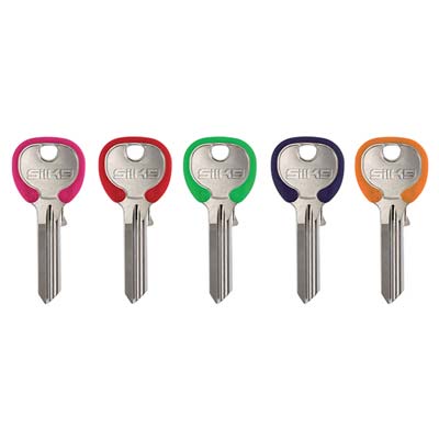 CHIAVE PIATTA VIRO VI086DZ SILKY SILCA - OTTONE NICHELATO- 100 pezzi