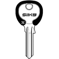 CHIAVE PIATTA ISEO IE3DZ SILKY SILCA - OTTONE NICHELATO- 100 pezzi