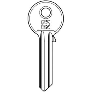 CHIAVE PIATTA UNIVERSALE UL054 SILCA - OTTONE NICHELATO- 20 pezzi