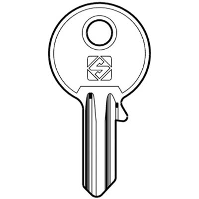 CHIAVE PIATTA UNIVERSALE UL056 SILCA - OTTONE NICHELATO- 20 pezzi