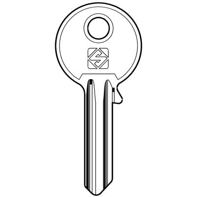 CHIAVE PIATTA UNIVERSALE UL058 SILCA - ACCIAIO NICHELATO- 100 pezzi