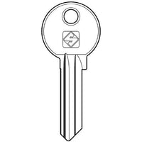 CHIAVE PIATTA CORBIN CB6 SILCA - ACCIAIO NICHELATO- 100 pezzi