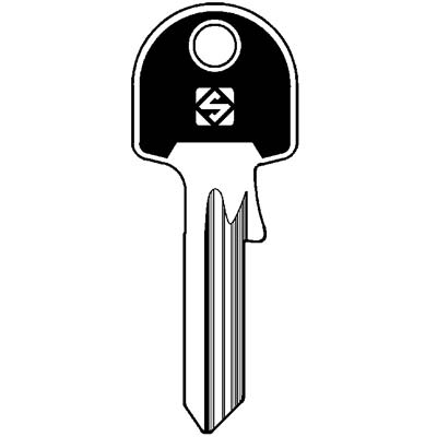 CHIAVE PIATTA UNIVERSALE UL051SL SLIM SILCA - OTTONE NICHELATO- 10 pezzi