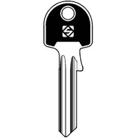 CHIAVE PIATTA UNIVERSALE UL054SL SLIM SILCA - OTTONE NICHELATO- 10 pezzi