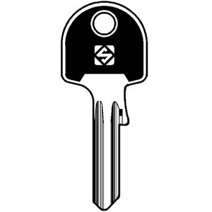 CHIAVE PIATTA UNIVERSALE UL058SL SLIM SILCA - OTTONE NICHELATO- 10 pezzi