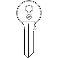 CHIAVE PIATTA VIRO VI080SL SLIM SILCA - OTTONE NICHELATO- 10 pezzi