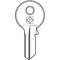 CHIAVE PIATTA VIRO VI082SL SLIM SILCA - OTTONE NICHELATO- 10 pezzi