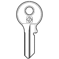 CHIAVE PIATTA VIRO VI084SL SLIM SILCA - OTTONE NICHELATO- 10 pezzi