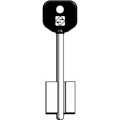 CHIAVE DOPPIA MAPPA ATRA 5AT1 SILCA - OTTONE NICHELATO- 5 pezzi