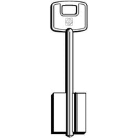 CHIAVE DOPPIA MAPPA CISA 5CS1 SILCA - OTTONE NICHELATO- 5 pezzi