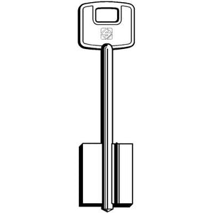 CHIAVE DOPPIA MAPPA CISA 5CS1 SILCA - OTTONE NICHELATO- 5 pezzi