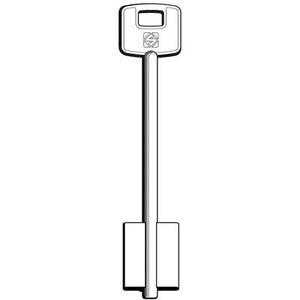 CHIAVE DOPPIA MAPPA CISA CSLC SILCA - OTTONE NICHELATO- 5 pezzi