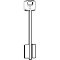 CHIAVE DOPPIA MAPPA CISA CSL SILCA - OTTONE NICHELATO- 5 pezzi