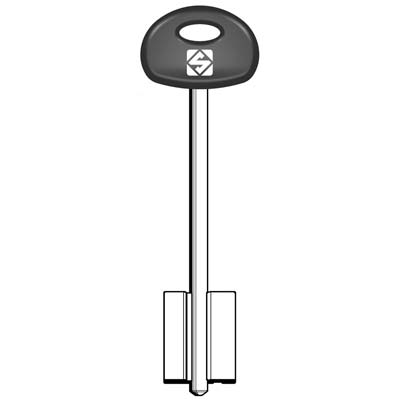CHIAVE DOPPIA MAPPA FIAM 5FI23P SILCA - OTTONE NICHELATO- 5 pezzi