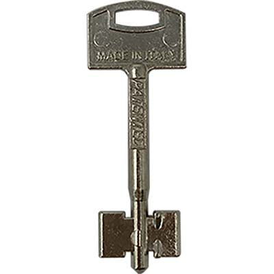 CHIAVE DOPPIA MAPPA SECUREMME SECURMAP 11 ORIGINAL - OTTONE NICHELATO- 5 pezzi