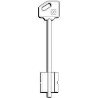 CHIAVE DOPPIA MAPPA CR 5R16 SILCA - OTTONE NICHELATO- 5 pezzi