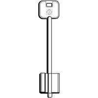 CHIAVE DOPPIA MAPPA CR 5R9 SILCA - OTTONE NICHELATO- 5 pezzi