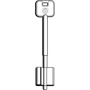 CHIAVE DOPPIA MAPPA CR 5R11 SILCA - OTTONE NICHELATO- 5 pezzi
