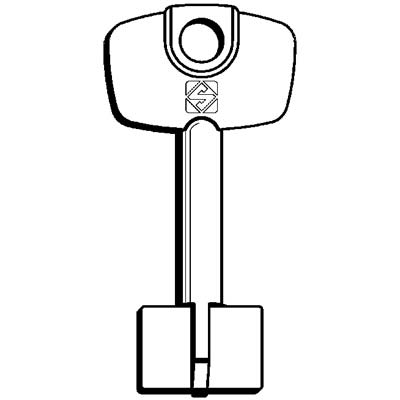 CHIAVE A POMPA CERUTTI 5C15 SILCA - OTTONE NICHELATO- 5 pezzi