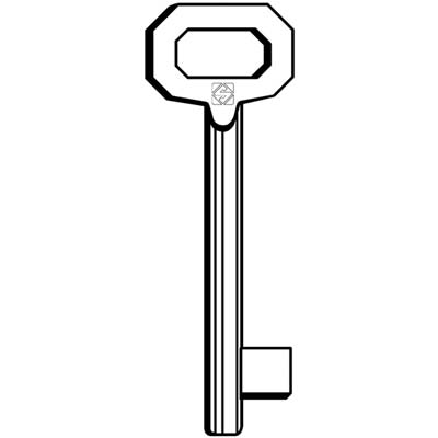 CHIAVE PATENT 5010 SILCA - OTTONE- 5 pezzi