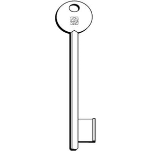 CHIAVE PATENT 6P7S SILCA - OTTONE- 5 pezzi