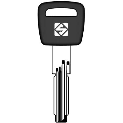 CHIAVE PUNZONATA CISA CS70AP SILCA - OTTONE NICHELATO- 5 pezzi