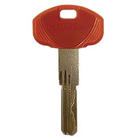 CHIAVE PUNZONATA SECUREMME EVO K64 HAND - OTTONE NICHELATO- 5 pezzi
