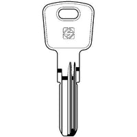 CHIAVE PUNZONATA OMEC OC4 SILCA - OTTONE NICHELATO- 5 pezzi