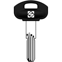 CHIAVE PUNZONATA SCM3RP SECUREMME SILCA - OTTONE NICHELATO- 5 pezzi