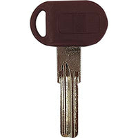 CHIAVE PUNZONATA MOTTURA DPACP5 ORIGINALE - PROJECT OTTONE NICHELATO- 5 pezzi