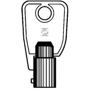 CHIAVE TUBOLARE CHICAGO CH9T SILCA - OTTONE NICHELATO- 2 pezzi