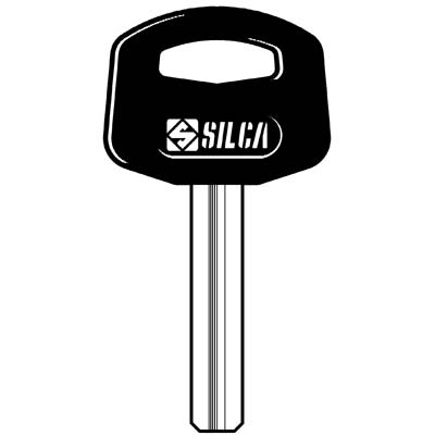 CHIAVE PUNZONATA ABUS AB38P SILCA  ALPACCA