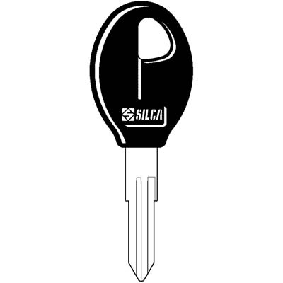 CHIAVE AUTO NISSAN NSN11BP SILCA - ACCIAIO NICHELATO- 5 pezzi
