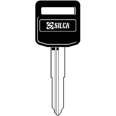 CHIAVE AUTO SUZUKI SZ14RAP SILCA - ACCIAIO NICHELATO- 5 pezzi