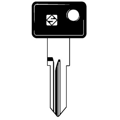 CHIAVE AUTO ZADI ZD10P SILCA - APRILIA GILERA PIAGGIO ACCIAIO NICHELATO- 5 pezzi