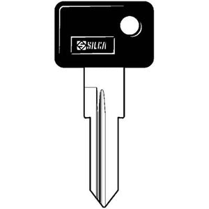 CHIAVE AUTO ZADI ZD16RP SILCA - APRILIA CAGIVA DUCATI GILERA MBK ACCIAIO NICHELATO- 5 pezzi