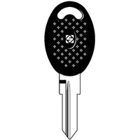 CHIAVE AUTO ZADI APRILIA ZD22RBP SILCA - ACCIAIO NICHELATO- 5 pezzi