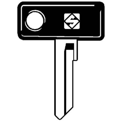 CHIAVE AUTO ZADI ZD9P SILCA - APRILIA CAGIVA DUCATI GILERA LAVERDA ACCIAIO N- 5 pezzi