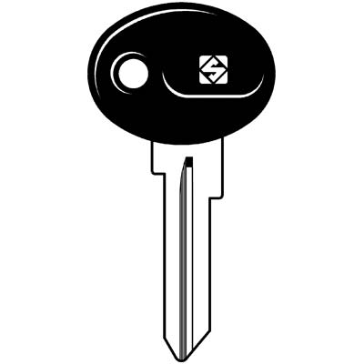 CHIAVE AUTO ARMAN AM2RP SILCA - ACCIAIO NICHELATO- 5 pezzi